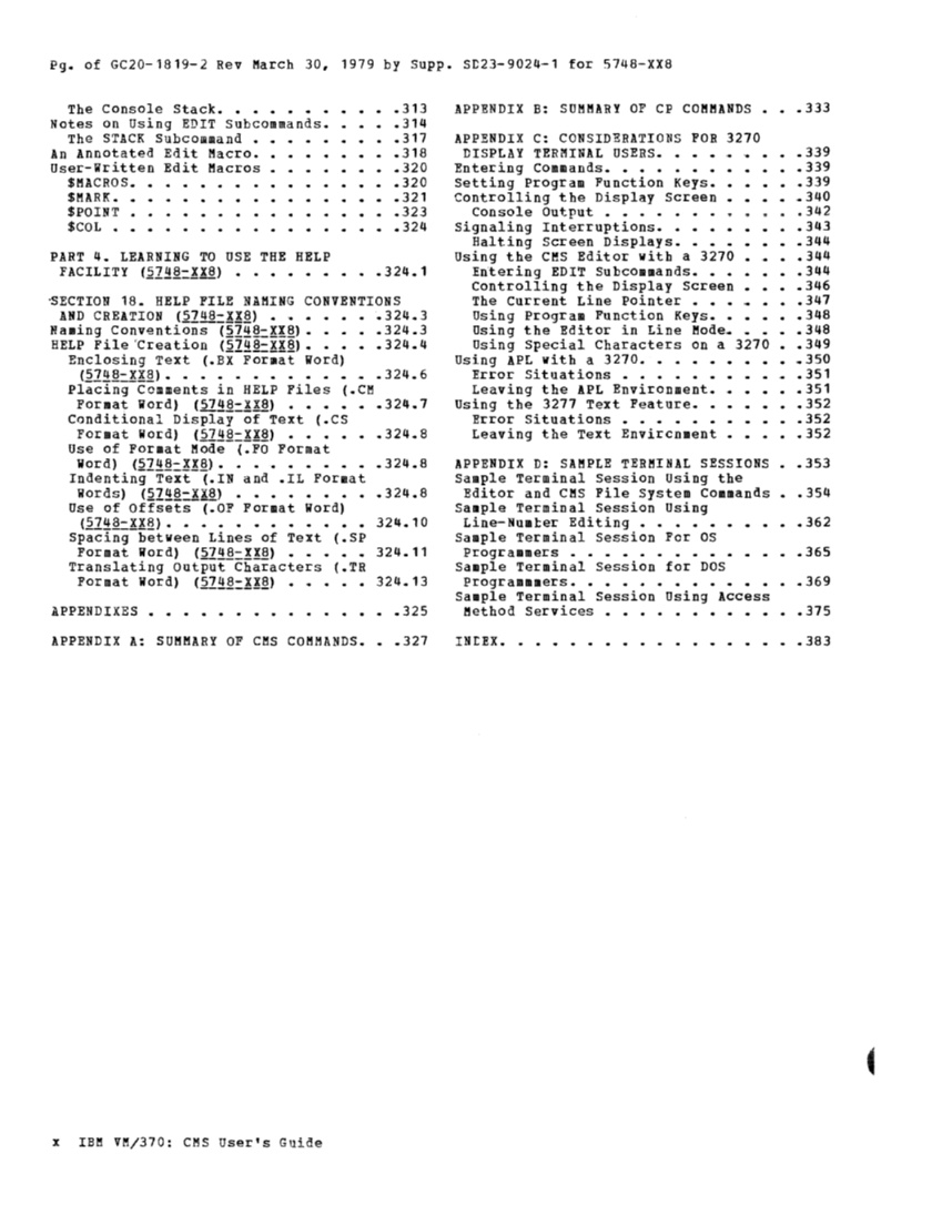 CMS User's Guide (Rel 6 PLC 17 Apr81) page 10