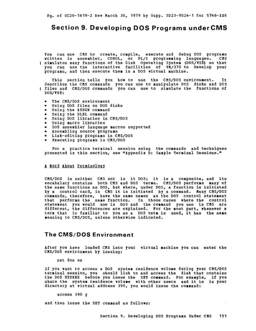 CMS User's Guide (Rel 6 PLC 17 Apr81) page 204