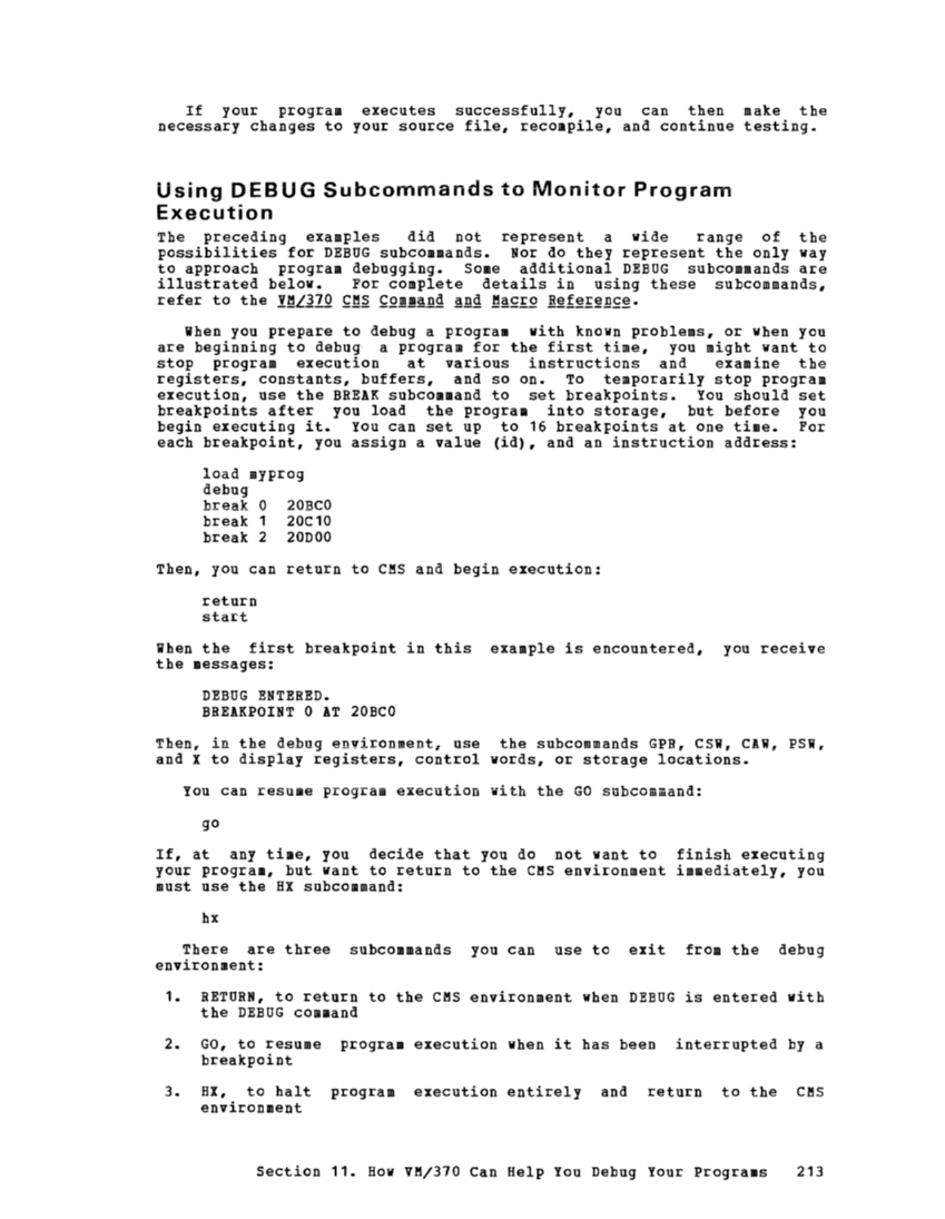 CMS User's Guide (Rel 6 PLC 17 Apr81) page 272