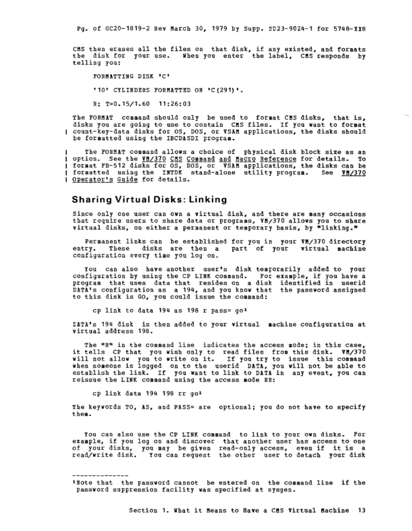 CMS User's Guide (Rel 6 PLC 17 Apr81) page 32