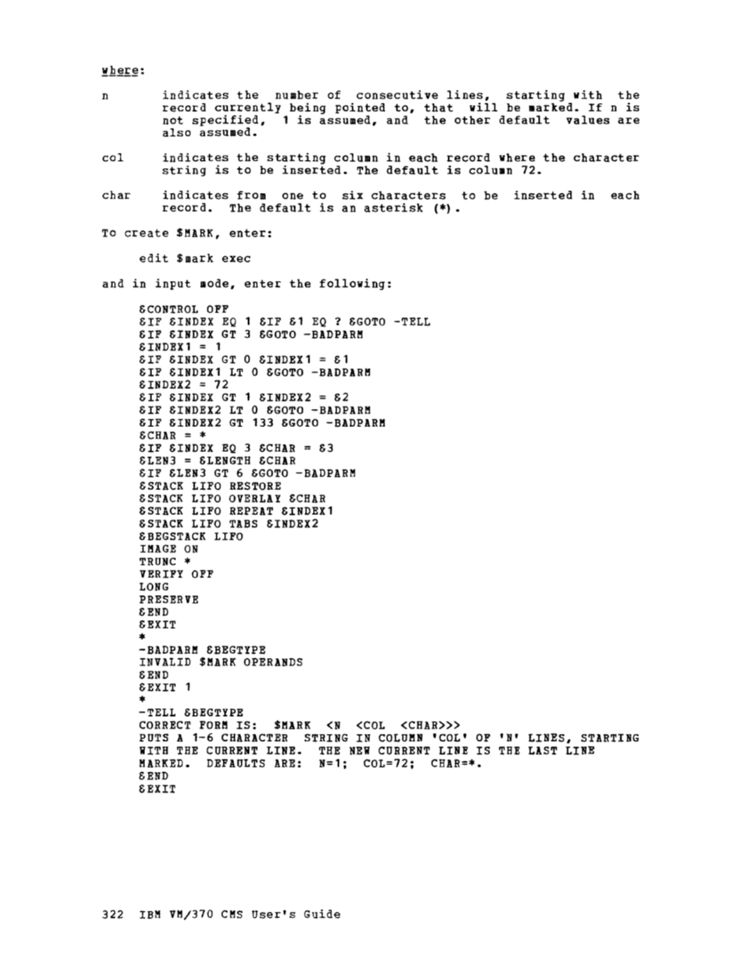 CMS User's Guide (Rel 6 PLC 17 Apr81) page 388