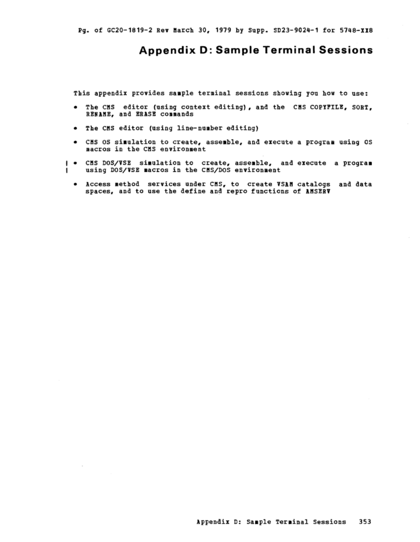 CMS User's Guide (Rel 6 PLC 17 Apr81) page 434