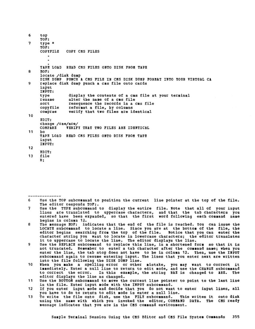 CMS User's Guide (Rel 6 PLC 17 Apr81) page 436