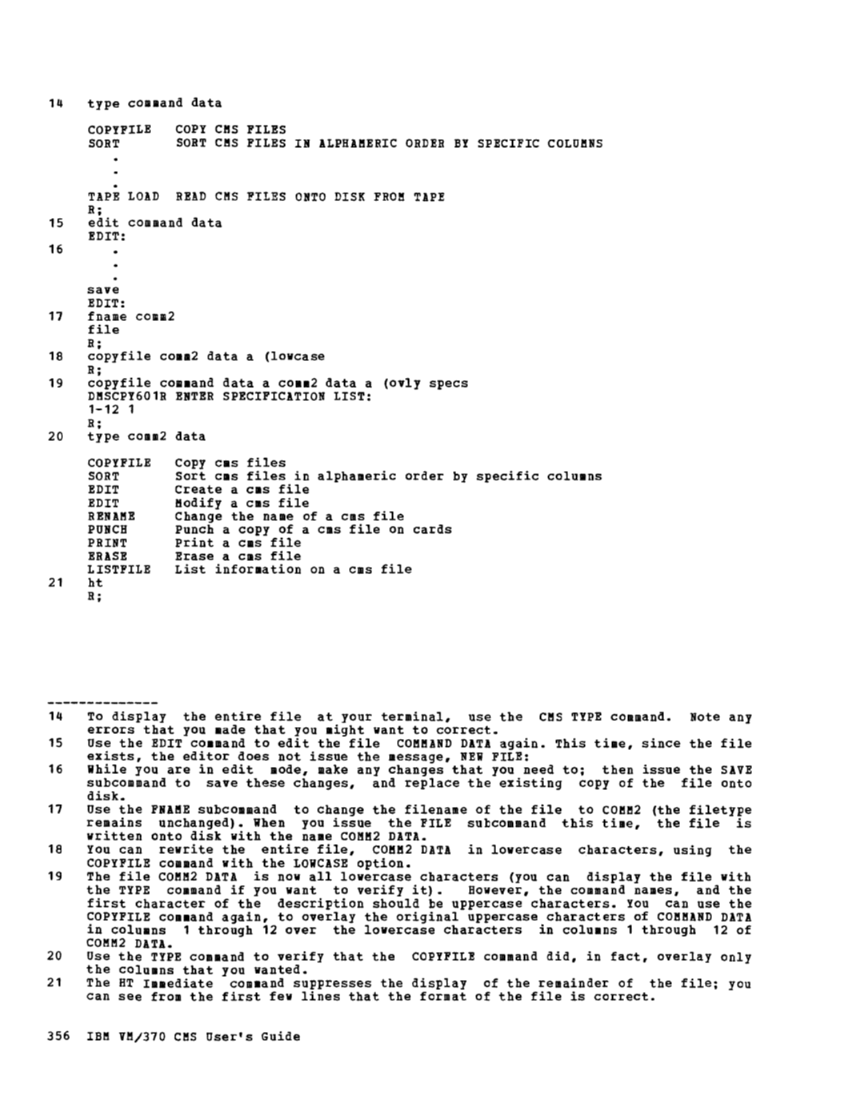 CMS User's Guide (Rel 6 PLC 17 Apr81) page 438