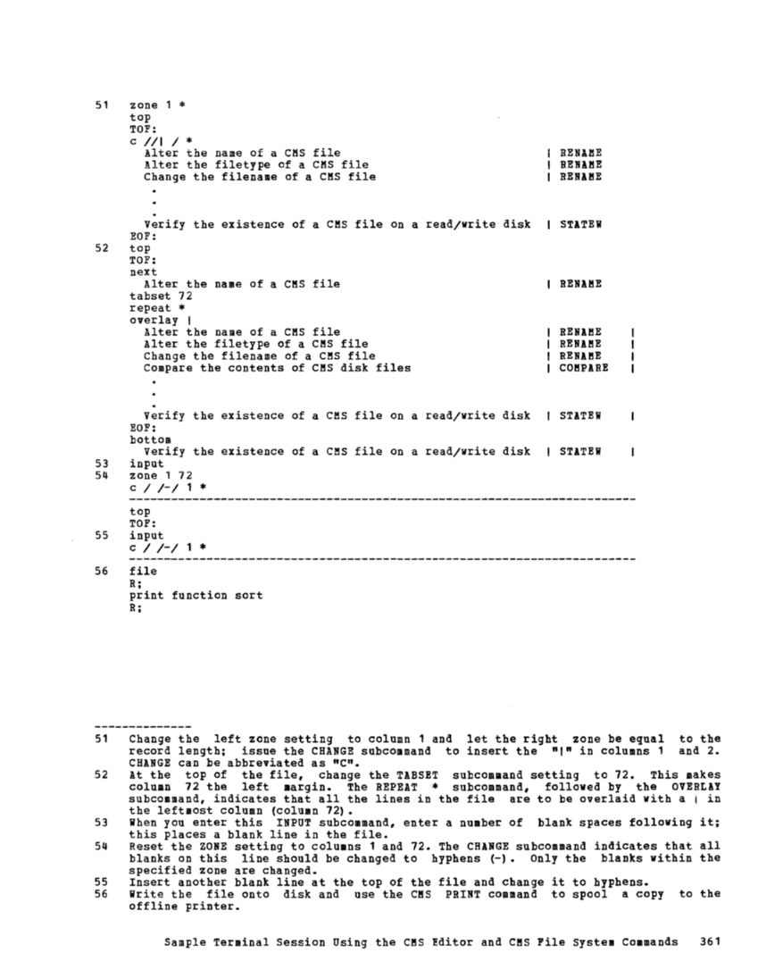 CMS User's Guide (Rel 6 PLC 17 Apr81) page 442