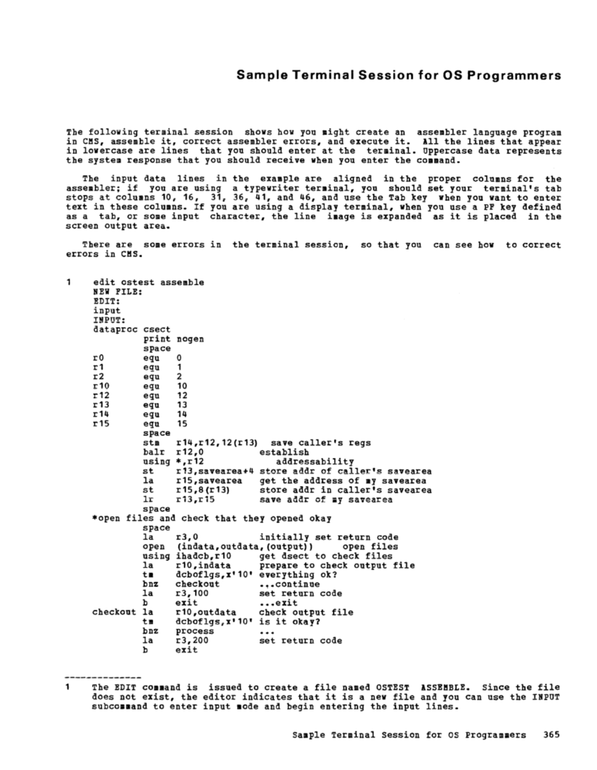 CMS User's Guide (Rel 6 PLC 17 Apr81) page 446