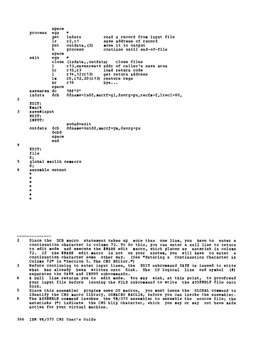 CMS User's Guide (Rel 6 PLC 17 Apr81) page 448