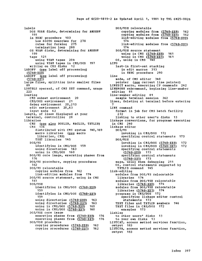 CMS User's Guide (Rel 6 PLC 17 Apr81) page 478