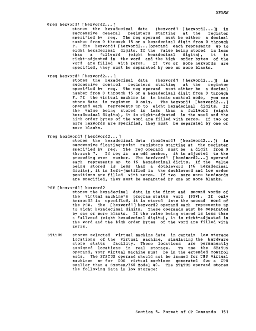CP Command Reference for General Users (Rel 6 PLC 17 Apr81) page 150