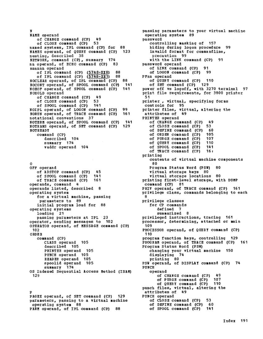 CP Command Reference for General Users (Rel 6 PLC 17 Apr81) page 190