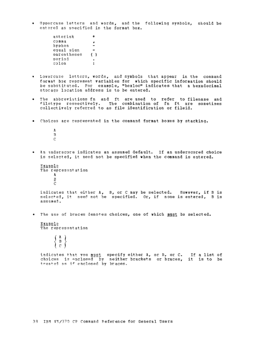 CP Command Reference for General Users (Rel 6 PLC 17 Apr81) page 38