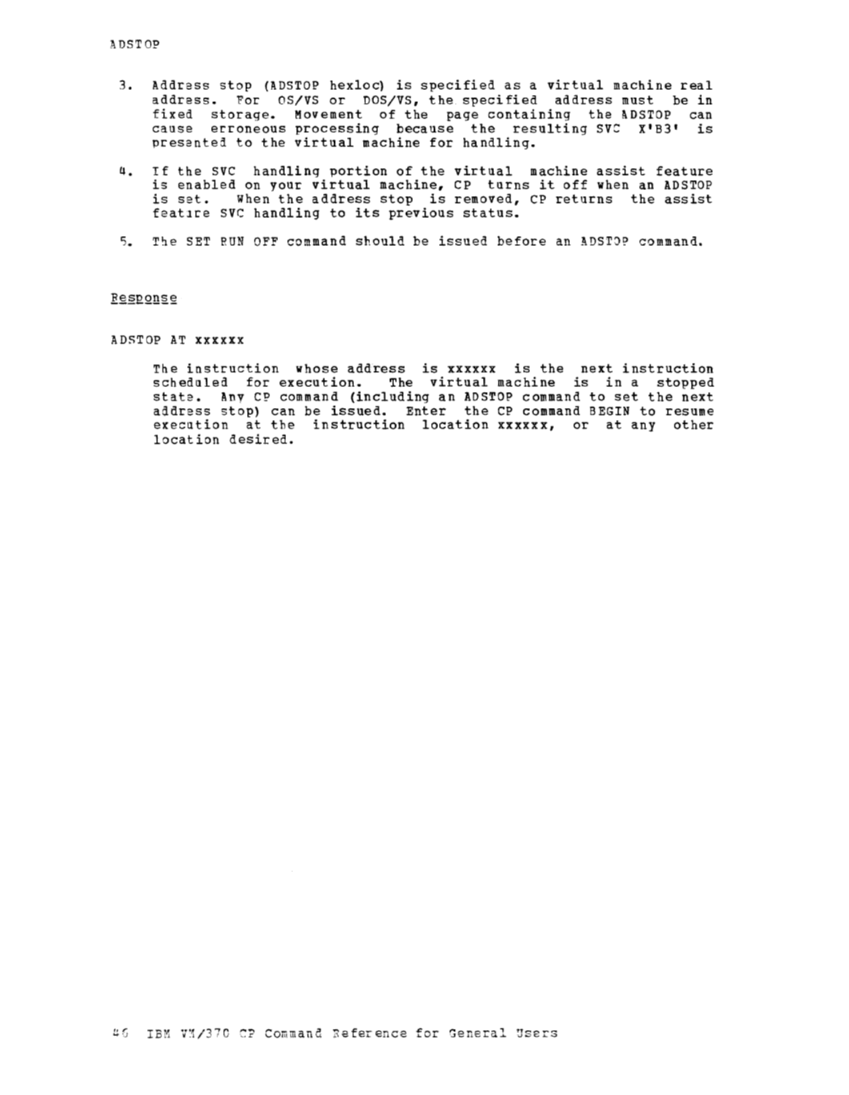 CP Command Reference for General Users (Rel 6 PLC 17 Apr81) page 46