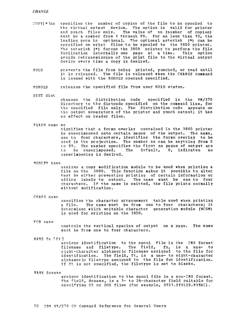 CP Command Reference for General Users (Rel 6 PLC 17 Apr81) page 49
