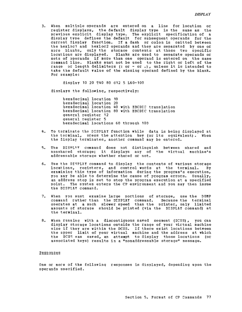 CP Command Reference for General Users (Rel 6 PLC 17 Apr81) page 76