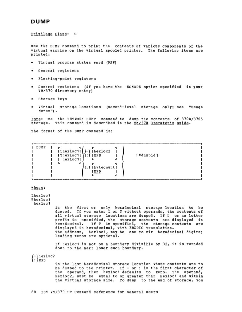 CP Command Reference for General Users (Rel 6 PLC 17 Apr81) page 80