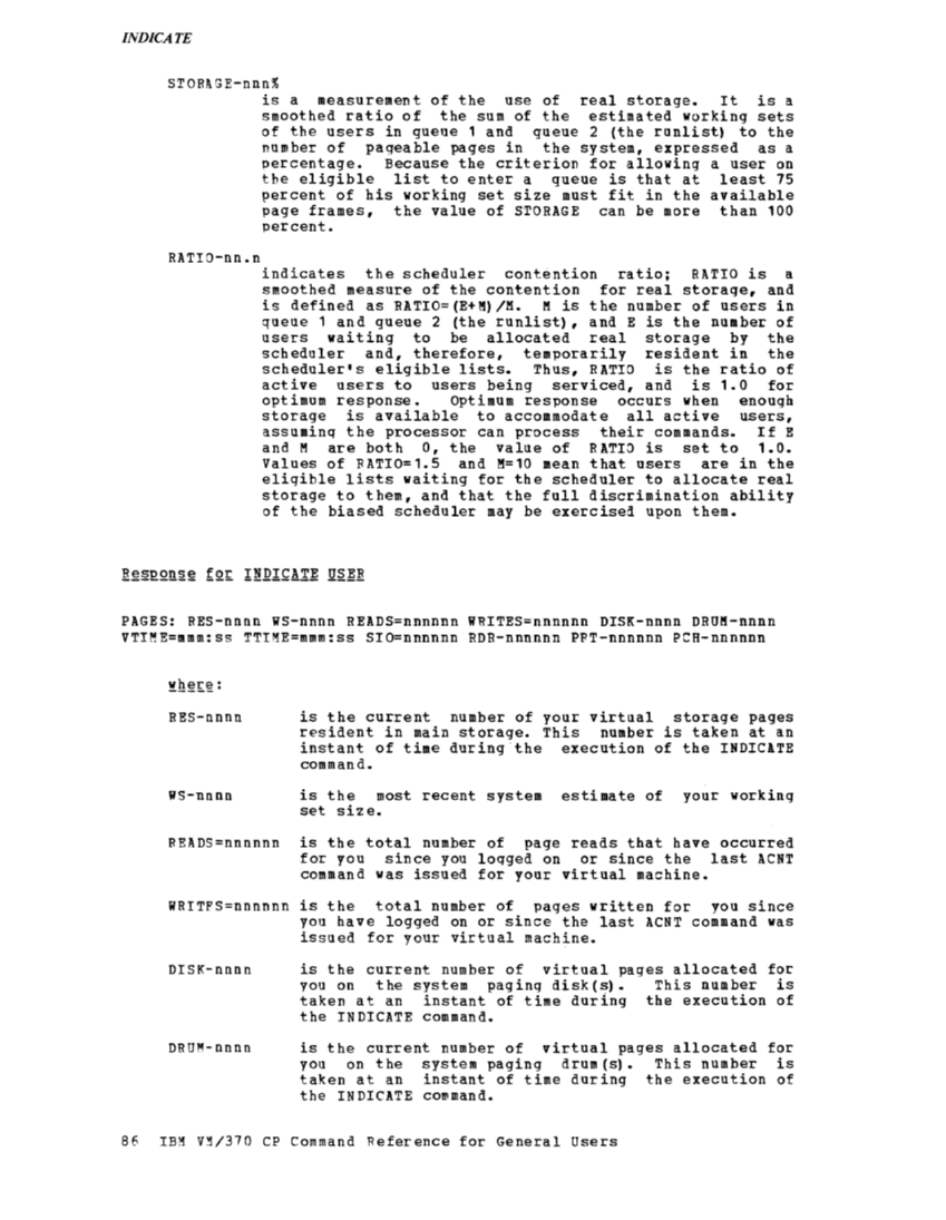 CP Command Reference for General Users (Rel 6 PLC 17 Apr81) page 85