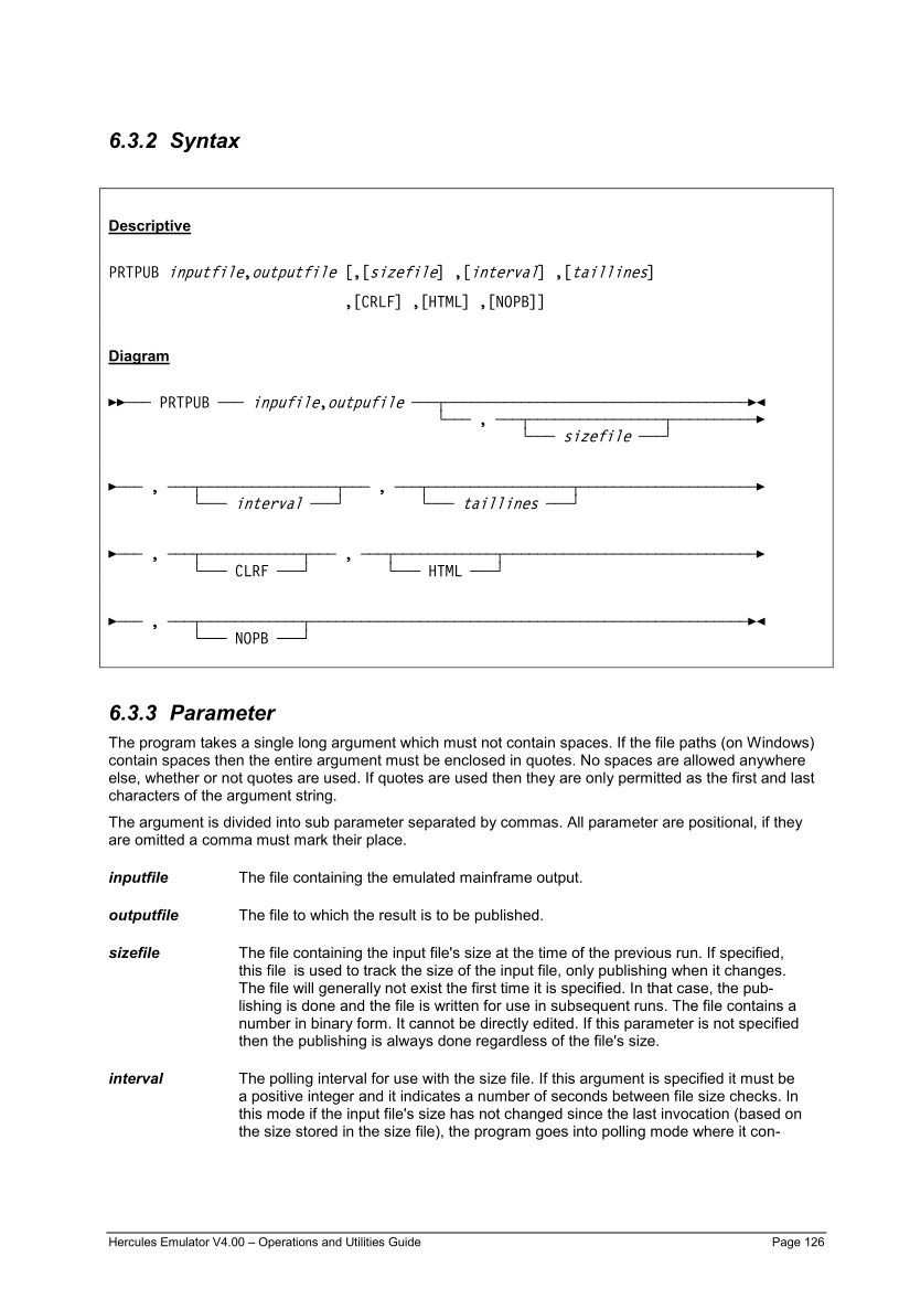 Hercules V4.00.0 - Operations and Utilities Guide - HEUR040000-00 page 125
