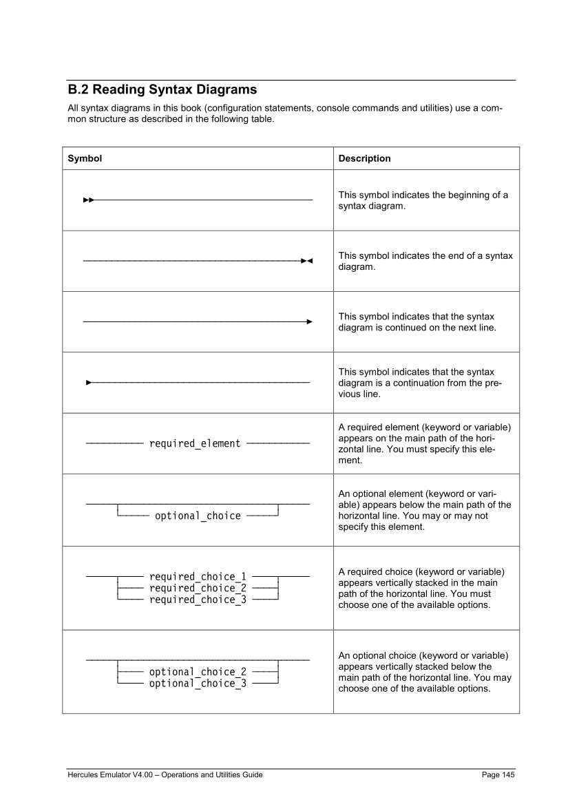 Hercules V4.00.0 - Operations and Utilities Guide - HEUR040000-00 page 145