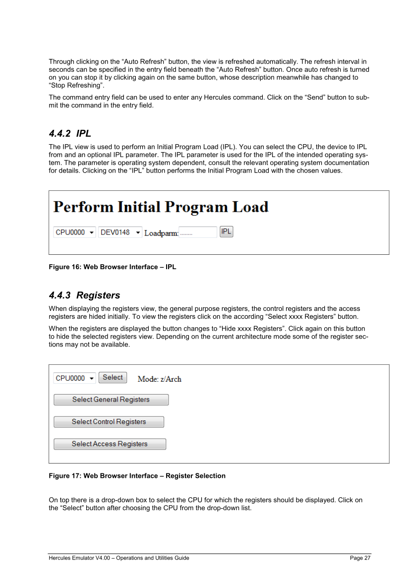 Hercules V4.00.0 - Operations and Utilities Guide - HEUR040000-00 page 27