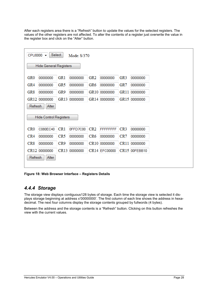 Hercules V4.00.0 - Operations and Utilities Guide - HEUR040000-00 page 28