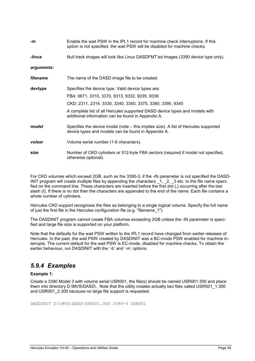 Hercules V4.00.0 - Operations and Utilities Guide - HEUR040000-00 page 58