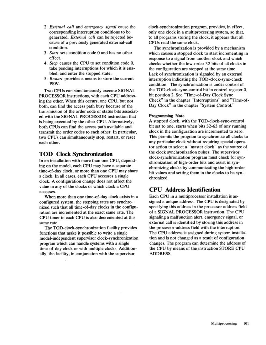 GA22-7000-4 IBM System/370 Principles of Operation Sept 1975 page 101