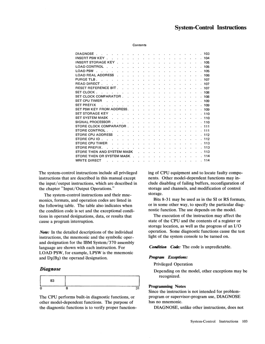 GA22-7000-4 IBM System/370 Principles of Operation Sept 1975 page 103