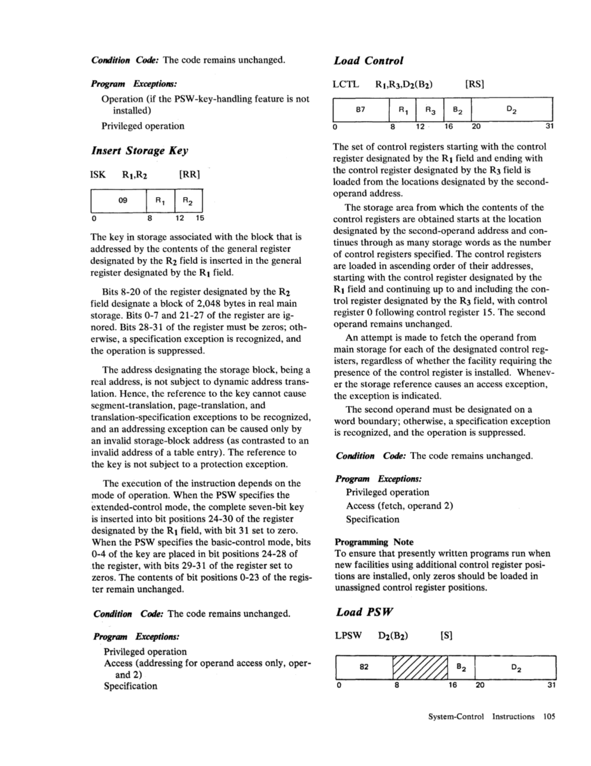 GA22-7000-4 IBM System/370 Principles of Operation Sept 1975 page 104