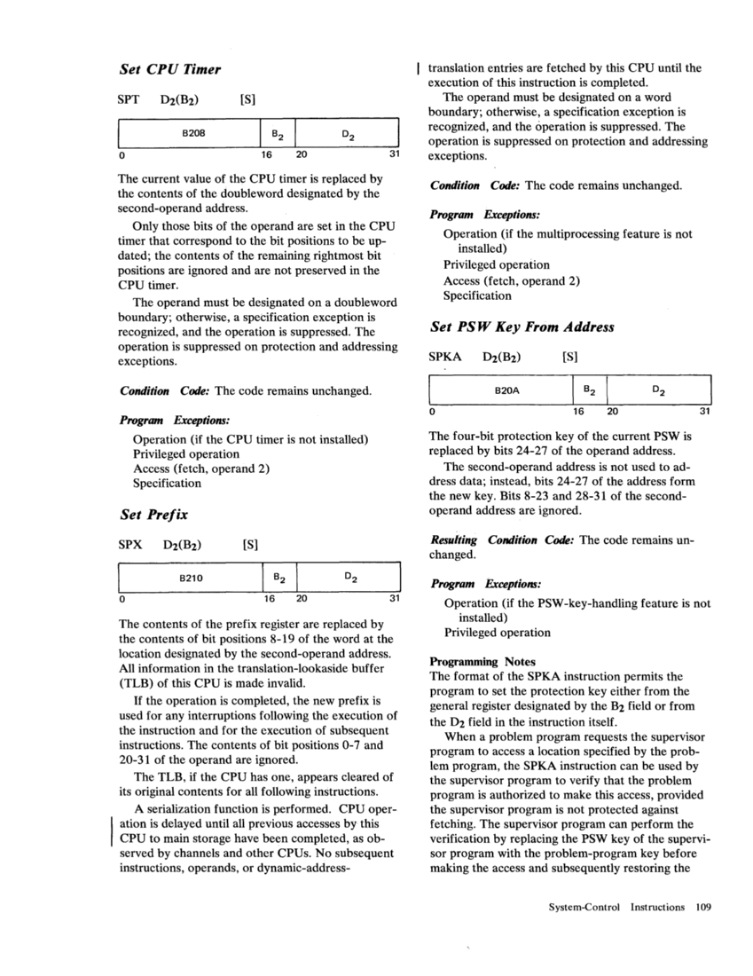 GA22-7000-4 IBM System/370 Principles of Operation Sept 1975 page 108