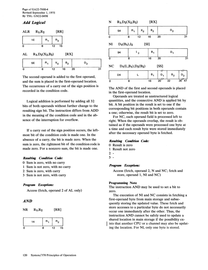 GA22-7000-4 IBM System/370 Principles of Operation Sept 1975 page 119