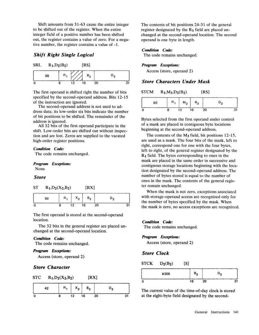 GA22-7000-4 IBM System/370 Principles of Operation Sept 1975 page 141