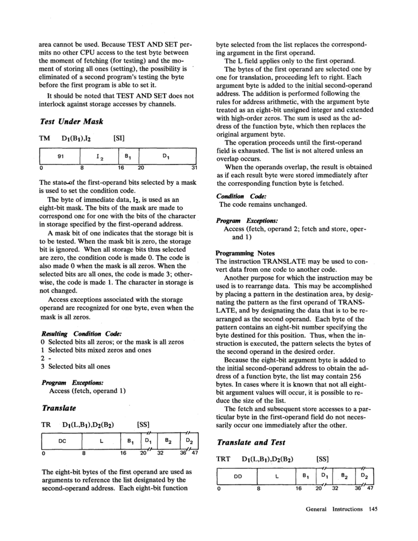 GA22-7000-4 IBM System/370 Principles of Operation Sept 1975 page 145