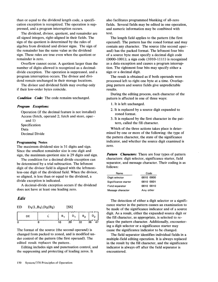 GA22-7000-4 IBM System/370 Principles of Operation Sept 1975 page 149