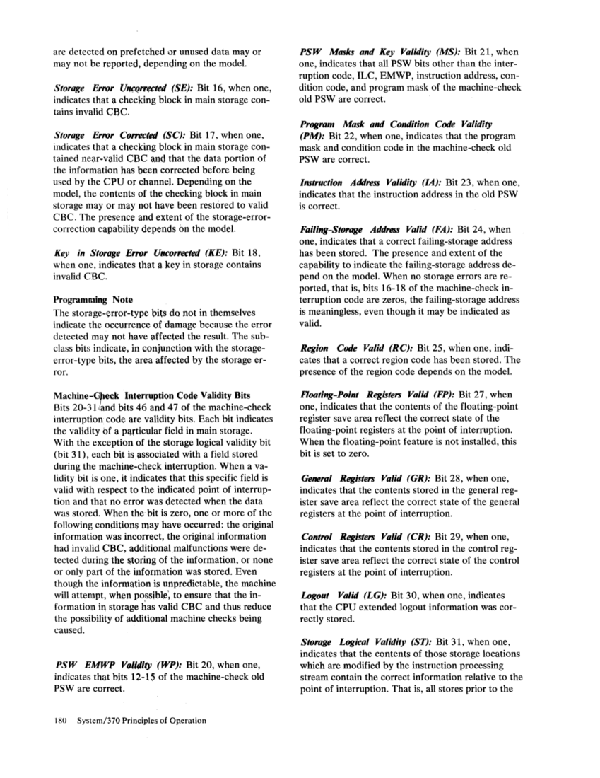 GA22-7000-4 IBM System/370 Principles of Operation Sept 1975 page 180