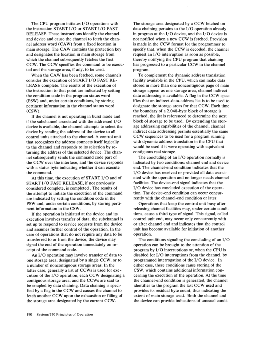 GA22-7000-4 IBM System/370 Principles of Operation Sept 1975 page 190