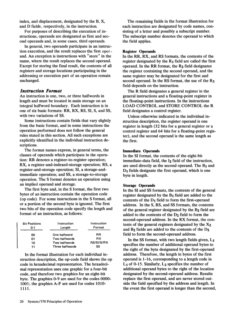 GA22-7000-4 IBM System/370 Principles of Operation Sept 1975 page 19