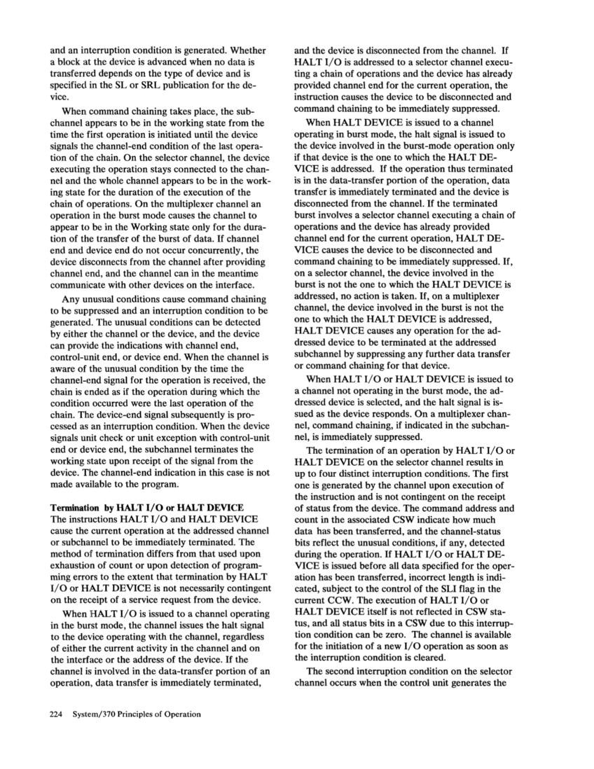 GA22-7000-4 IBM System/370 Principles of Operation Sept 1975 page 224