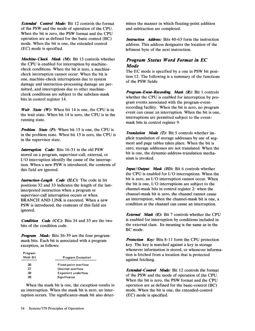 GA22-7000-4 IBM System/370 Principles of Operation Sept 1975 page 33