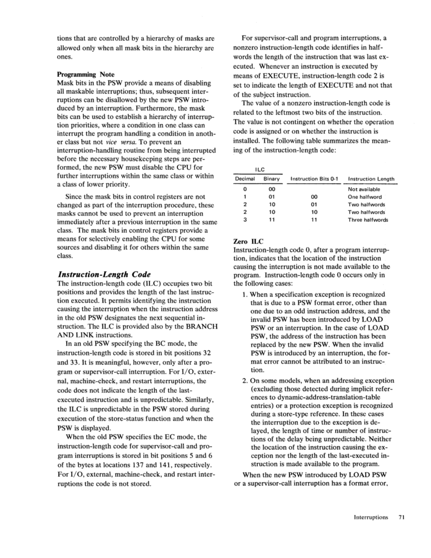 GA22-7000-4 IBM System/370 Principles of Operation Sept 1975 page 71