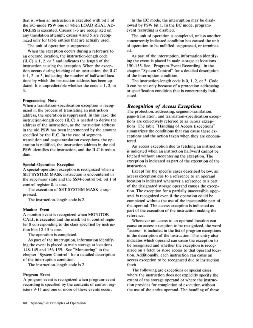 GA22-7000-4 IBM System/370 Principles of Operation Sept 1975 page 80