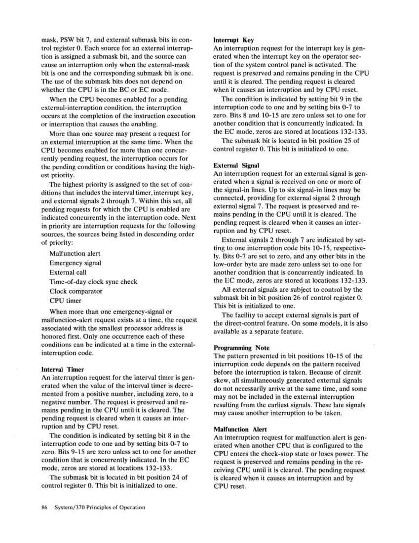 GA22-7000-4 IBM System/370 Principles of Operation Sept 1975 page 86