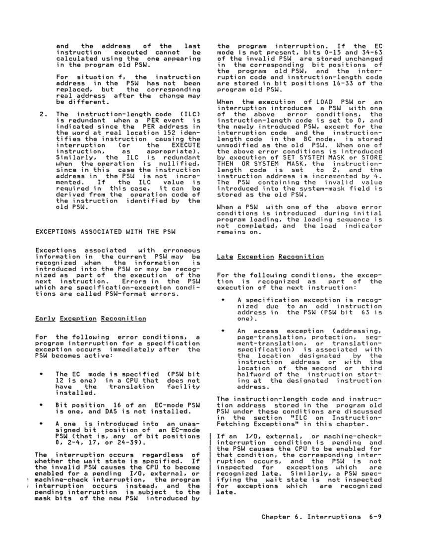 GA22-7000-10 IBM System/370 Principles of Operation Sept 1987 page 6-9