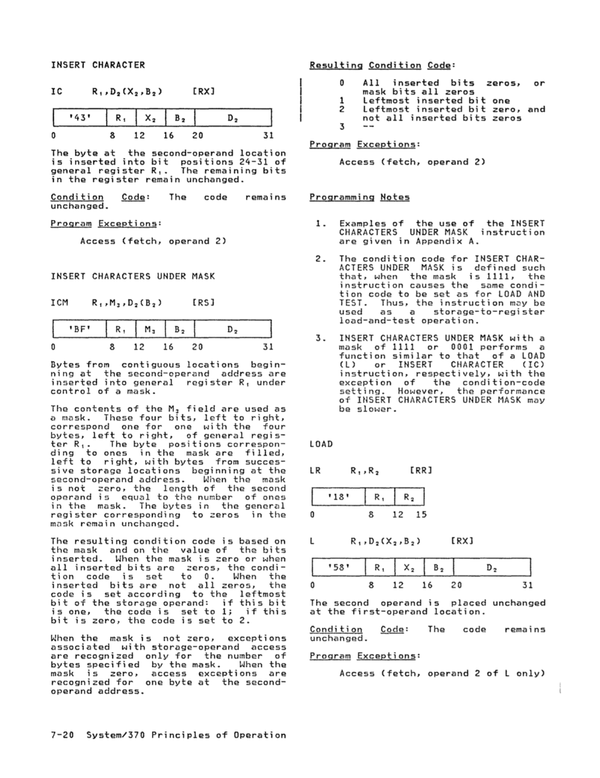 GA22-7000-10 IBM System/370 Principles of Operation Sept 1987 page 7-19