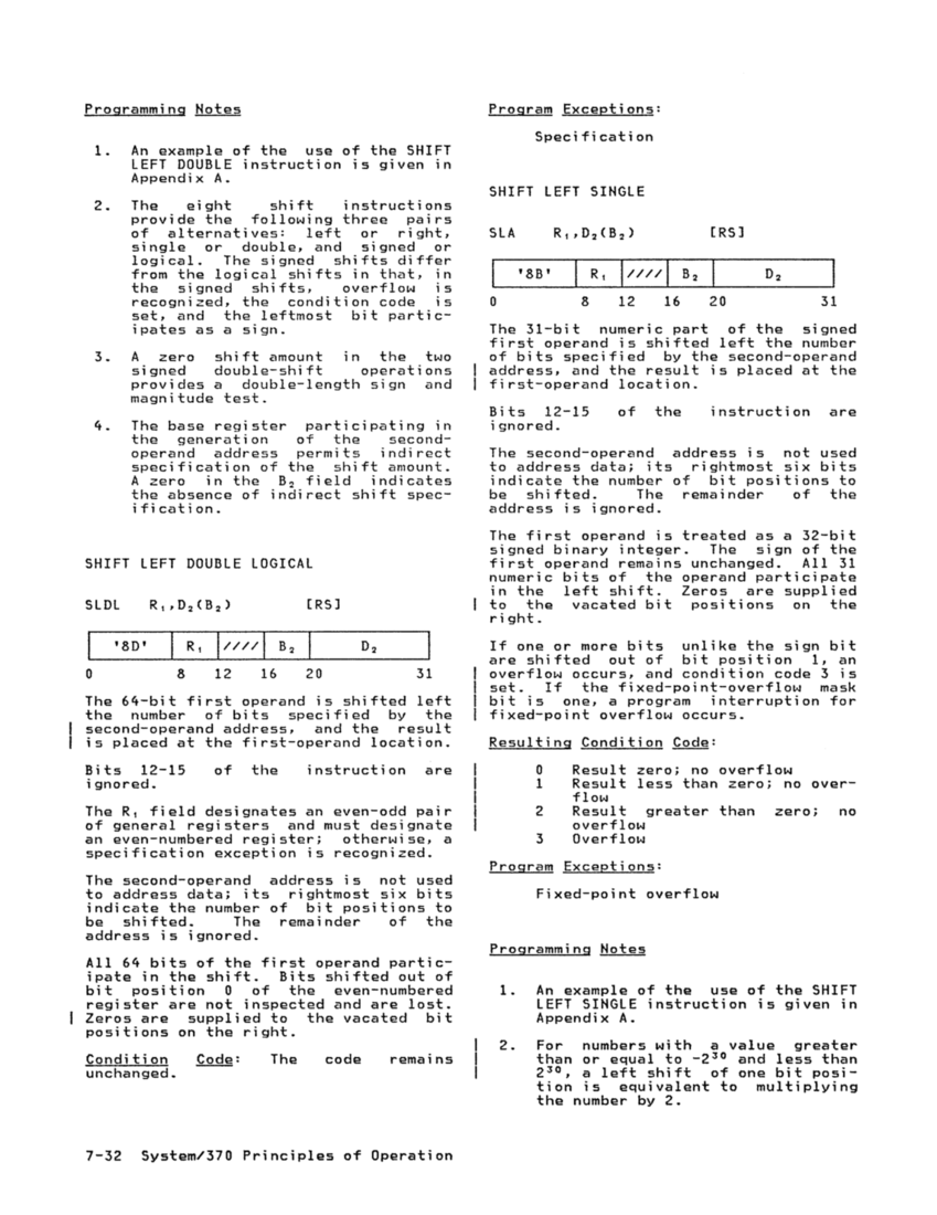 GA22-7000-10 IBM System/370 Principles of Operation Sept 1987 page 7-31