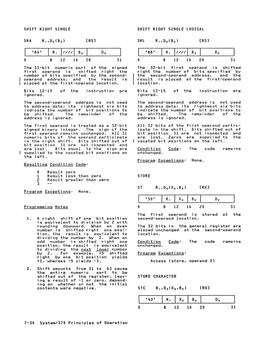 GA22-7000-10 IBM System/370 Principles of Operation Sept 1987 page 7-33