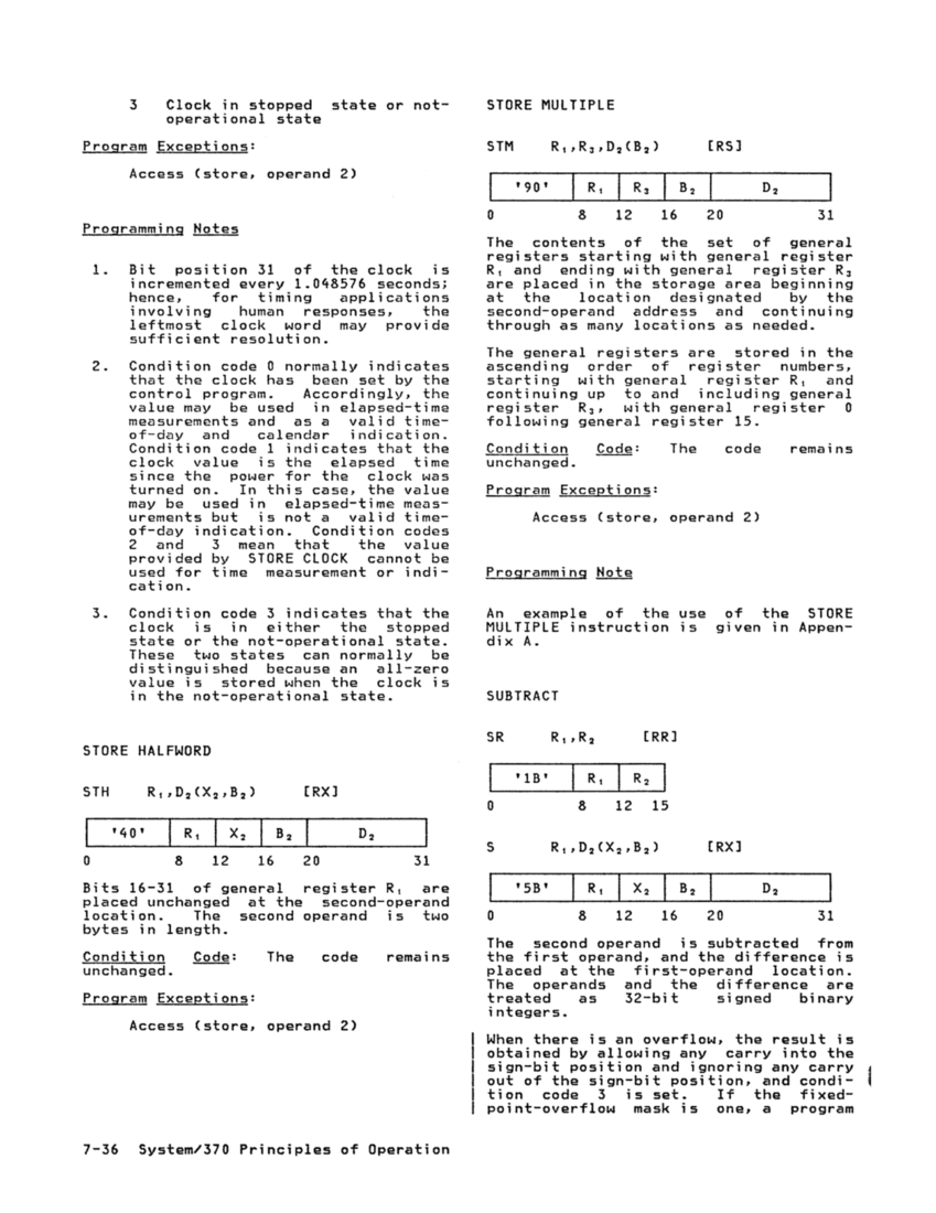 GA22-7000-10 IBM System/370 Principles of Operation Sept 1987 page 7-35