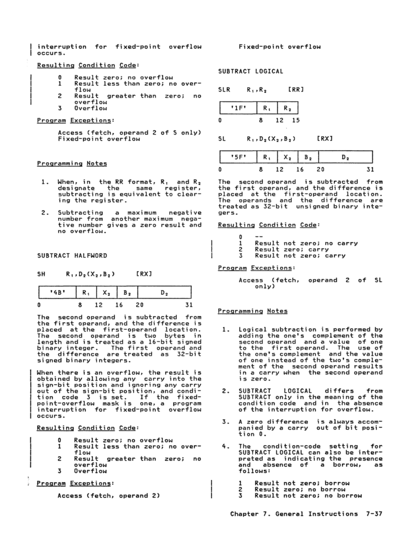 GA22-7000-10 IBM System/370 Principles of Operation Sept 1987 page 7-37