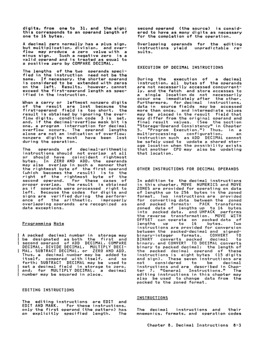 GA22-7000-10 IBM System/370 Principles of Operation Sept 1987 page 8-3