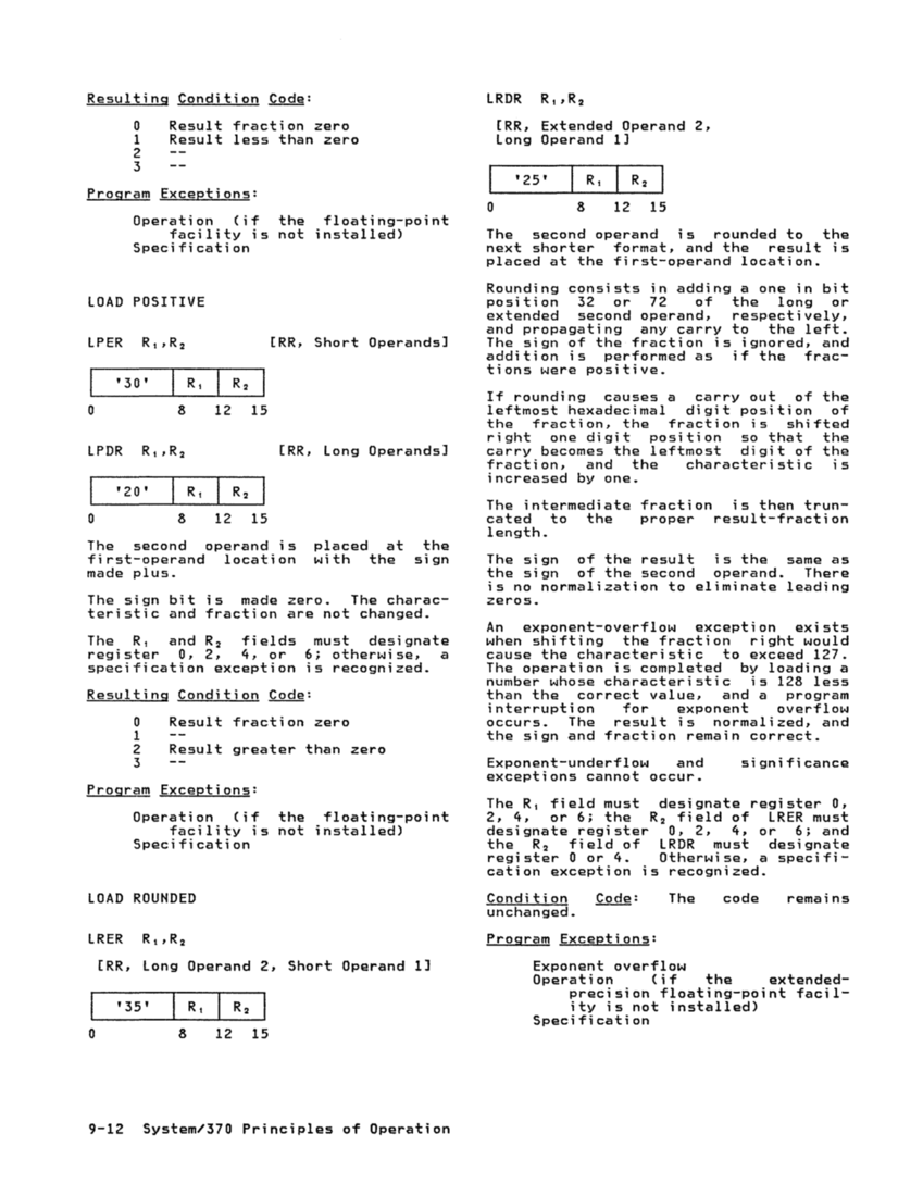 GA22-7000-10 IBM System/370 Principles of Operation Sept 1987 page 9-11
