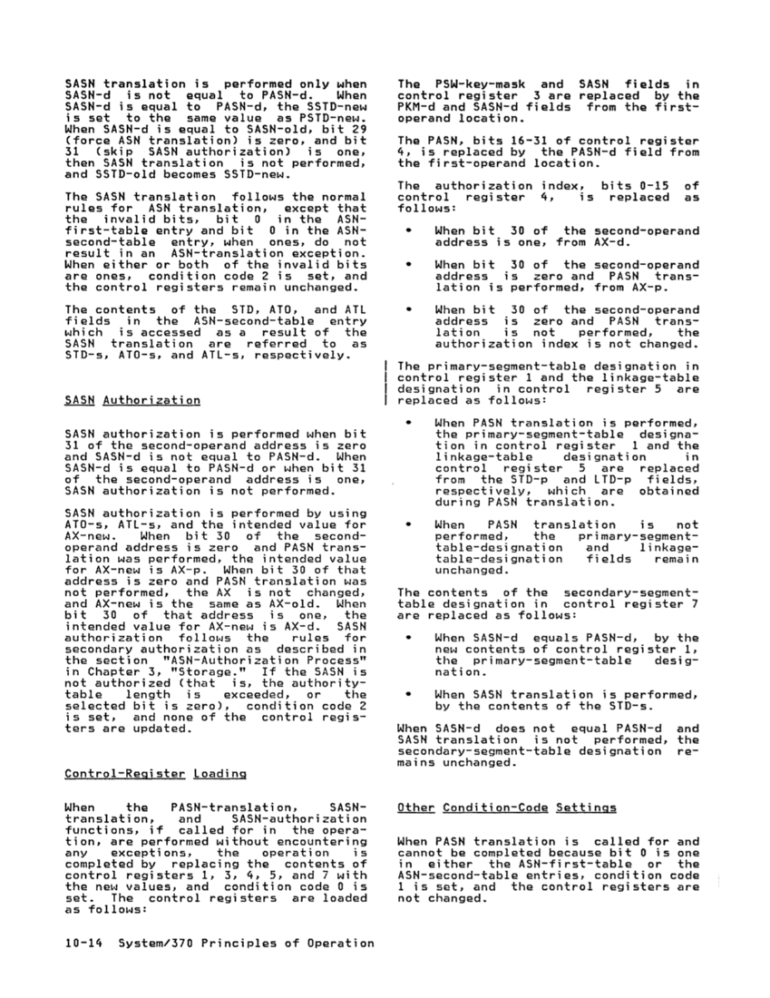 GA22-7000-10 IBM System/370 Principles of Operation Sept 1987 page 10-13
